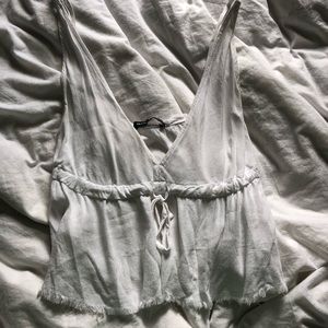 brandy melville crop top